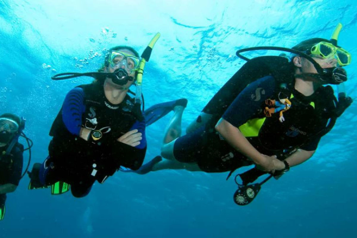 Beginner diving training Level 1 - Bonjour Fun