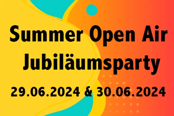 Summer Open Air Party (25 Years) - Bonjour Fun