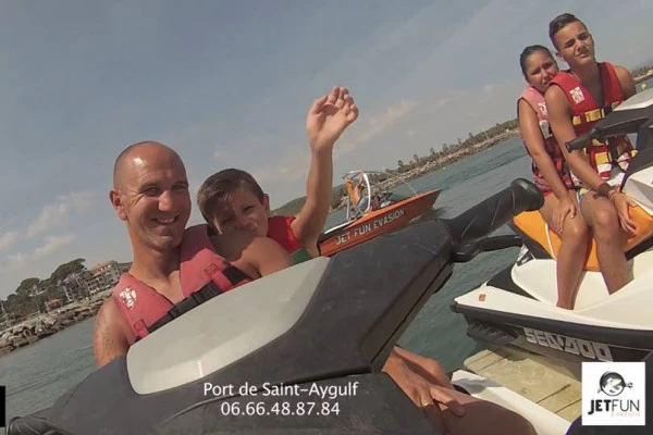 Guided jet ski tour in Cannes Bay 4 hrs - Bonjour Fun