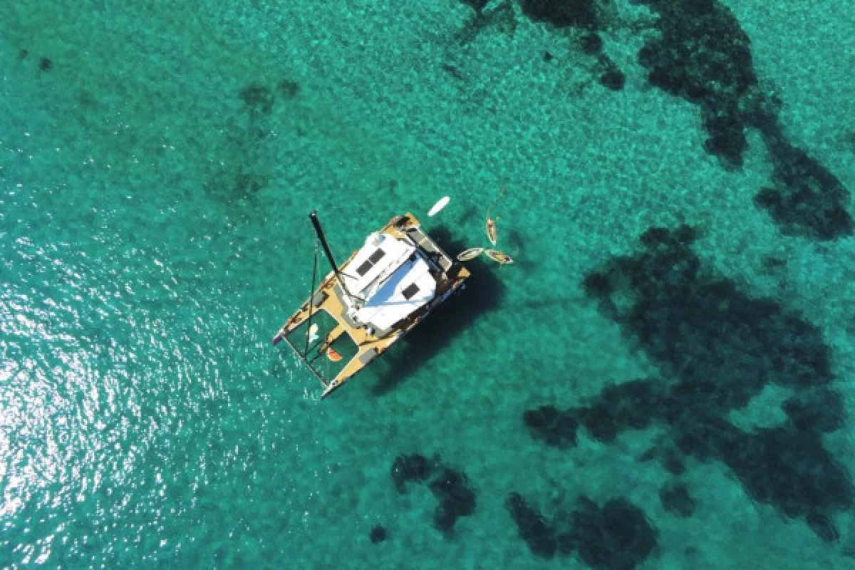 Catamaran day to Taillat Cape from Cogolin - Bonjour Fun