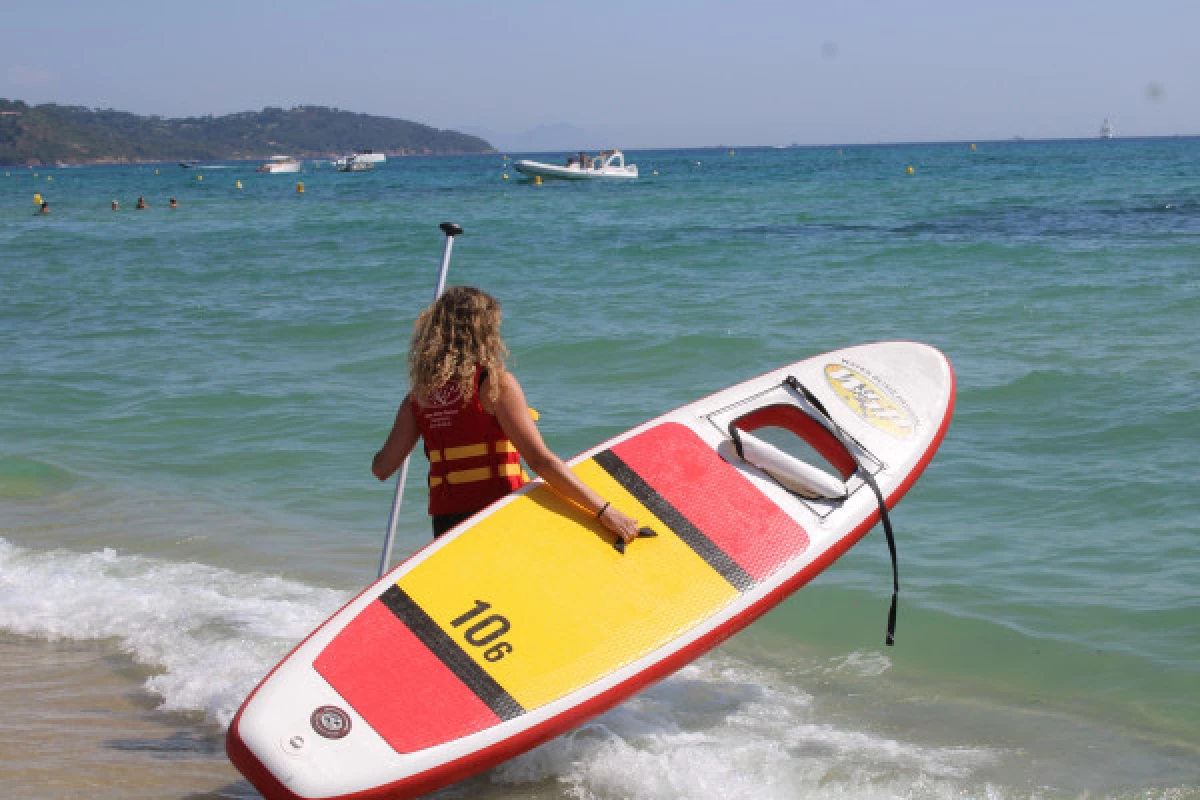 Transparent stand up paddle rental - Bonjour Fun