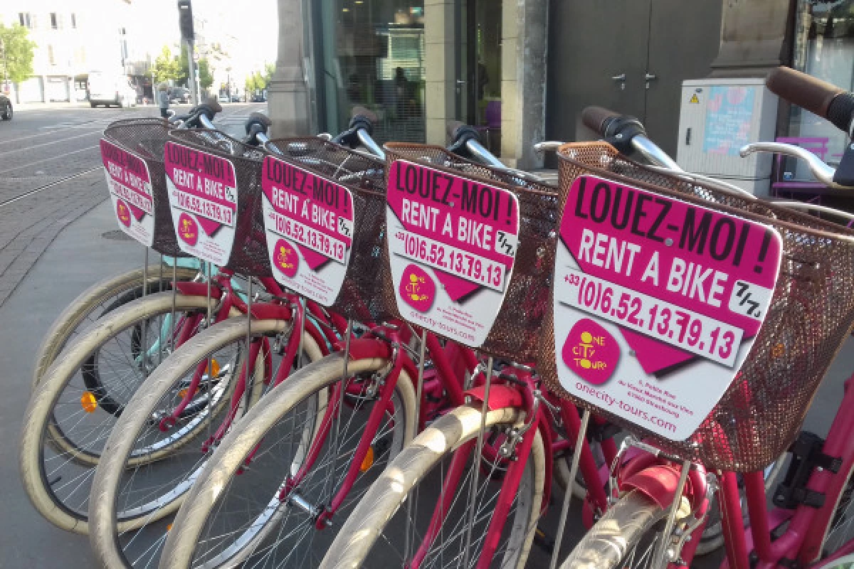 Mechanical bike rental in Strasbourg - Day - Bonjour Fun