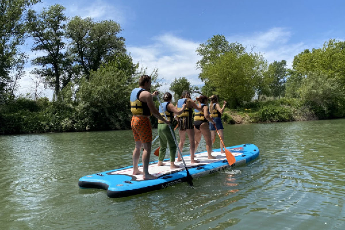 Giant paddle rental - Argens river - Bonjour Fun