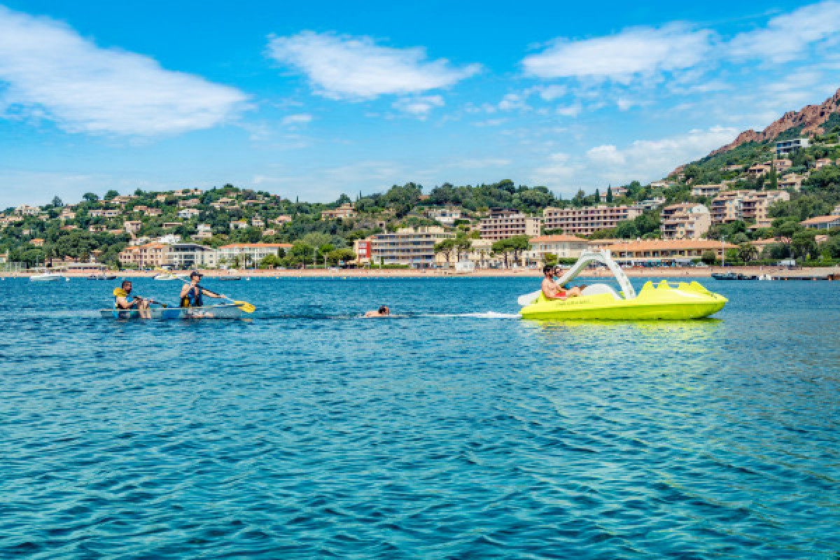 Pedal boat rental 1H AGAY - Bonjour Fun
