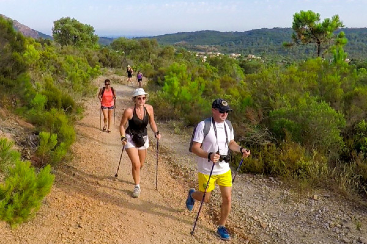 Nordic Walk in the heart of Esterel's Massif - Bonjour Fun