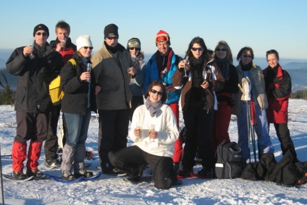 New Year's Day walk at Markstein - Bonjour Fun