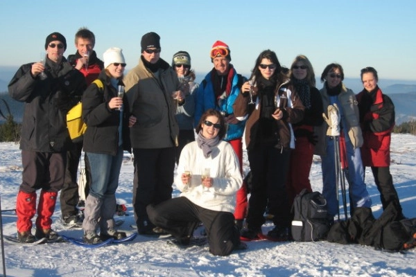 New Year's Day walk at Markstein - Bonjour Fun
