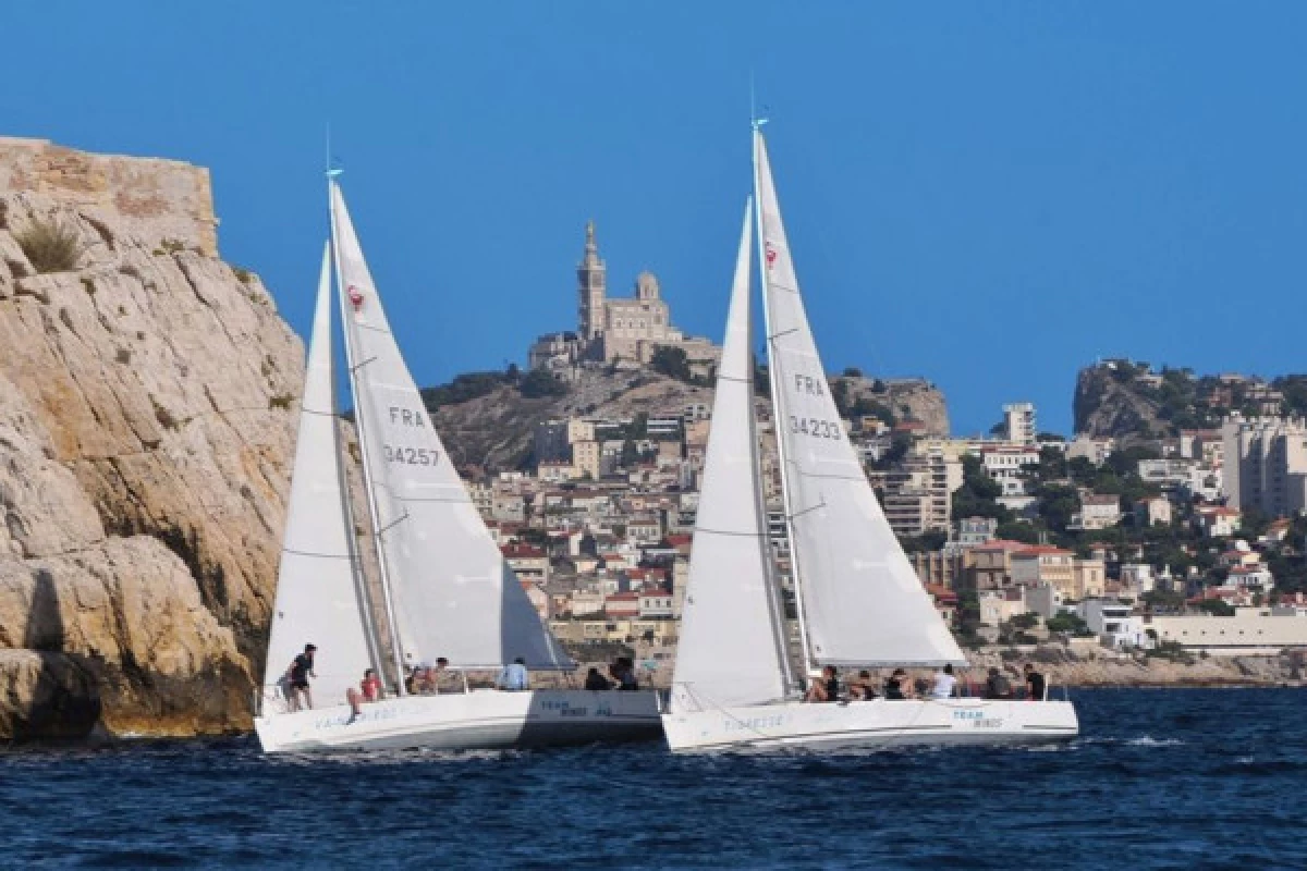 Half-day privatized sailing trip in coves of Frioul Islands - Bonjour Fun