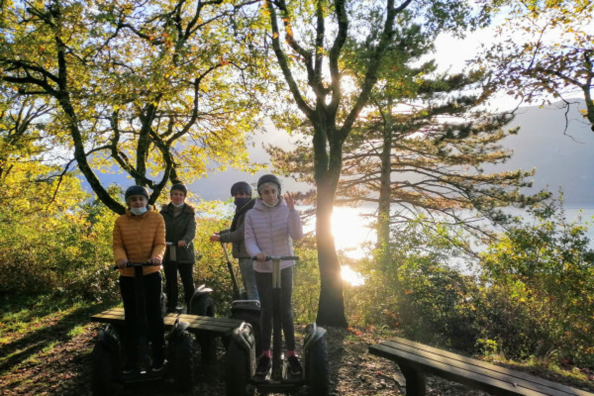 Segway tour 2h00 - Aix les Bains - Bonjour Fun