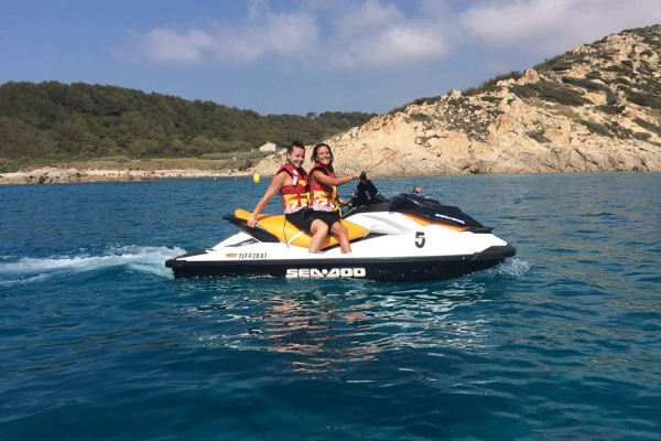 Guided Jet Ski tour - Cap Taillat 4 h - Bonjour Fun