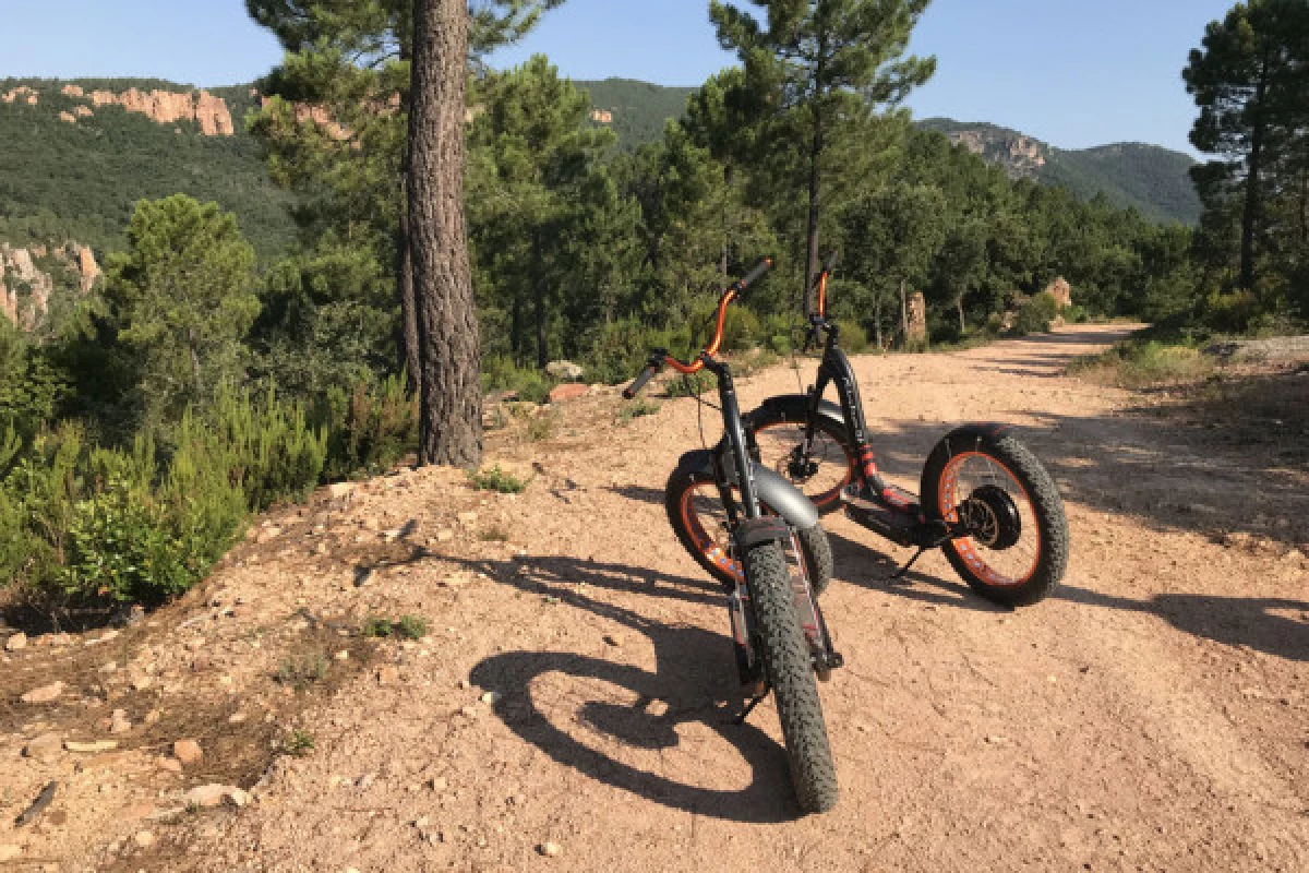 Electric scooter ride - Bagnols en Forêt - Bonjour Fun