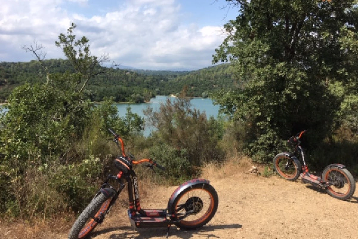 Electric scooter ride - Bagnols en Forêt - Bonjour Fun