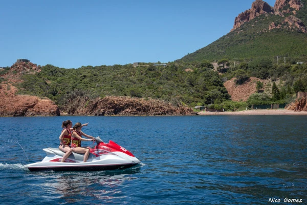 Guided Jet Ski Tour - Port de la Figuerette - Bonjour Fun