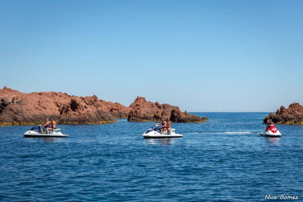 Guided Jet Ski Tour - Port de la Figuerette - Bonjour Fun