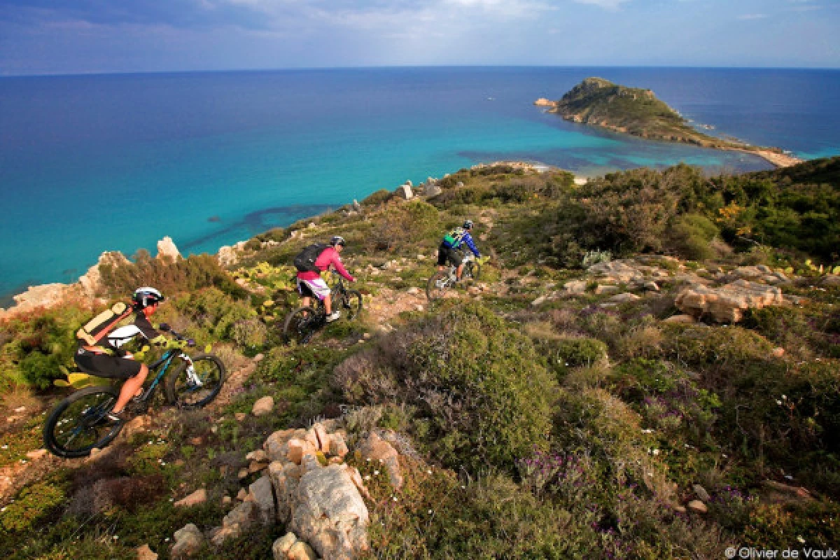 Guided electric mountain bike tour - "BEST OFF of the Saint-Tropez peninsula - Bonjour Fun