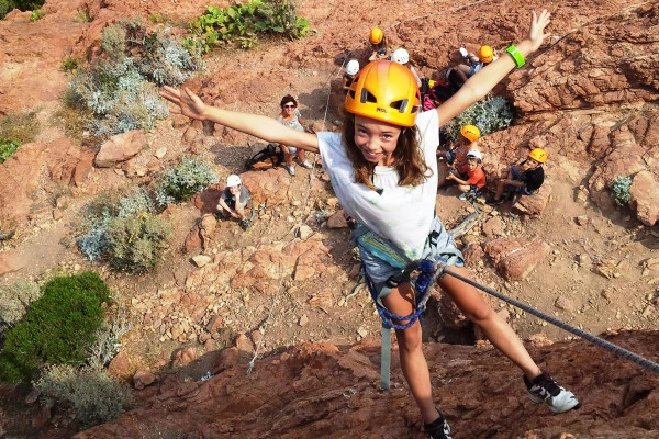 Climbing session the red rocks of Estérel - Saint-Raphaël - Bonjour Fun