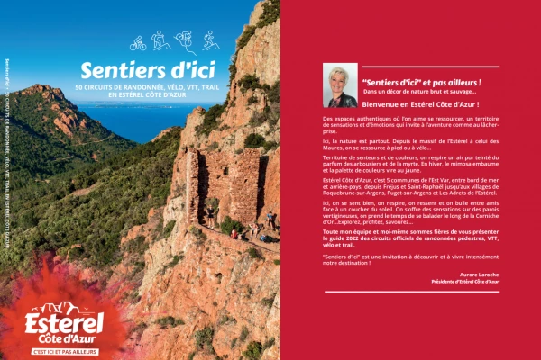 Sentiers d'ici : hike, bike and mountain biking trails in the Esterel - Bonjour Fun