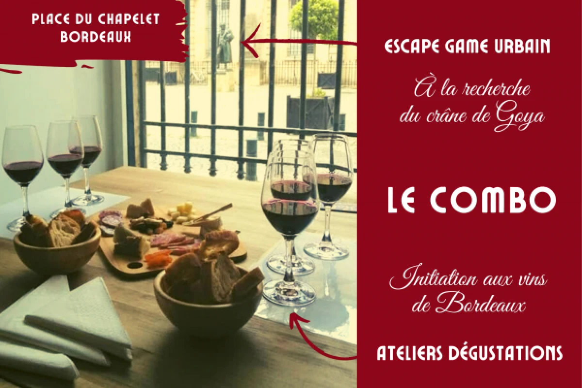 Urban Escape Game & Introduction to Bordeaux wines - Bonjour Fun