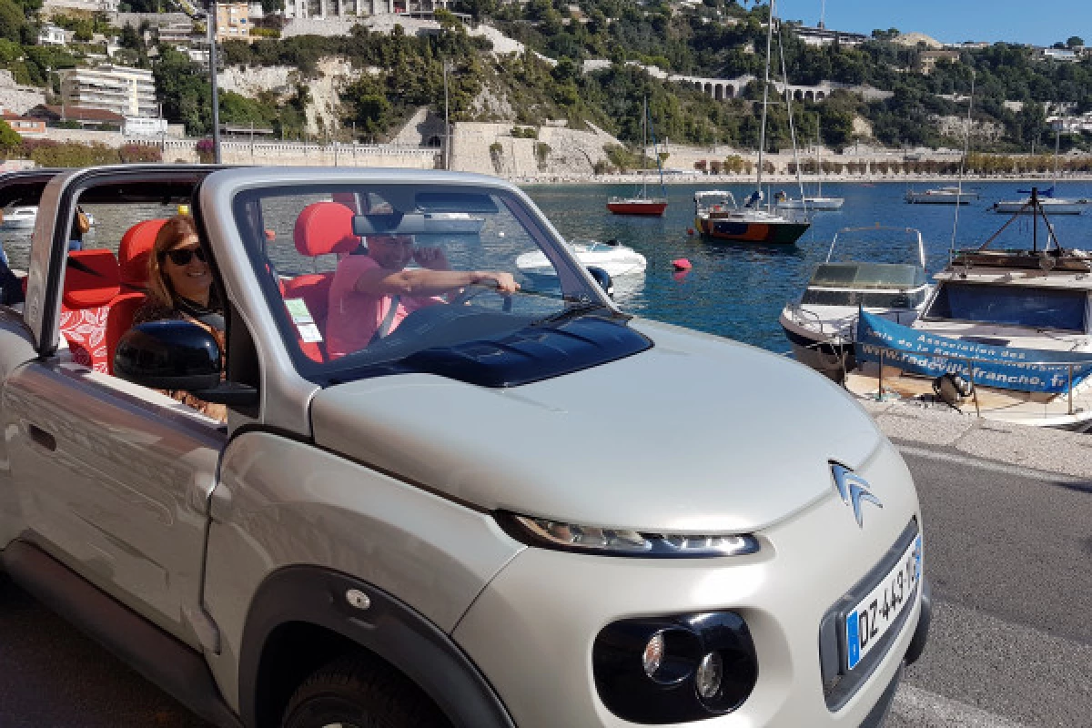 Road Trip Nice Monaco Nice in an Electric Convertible N3 - Bonjour Fun