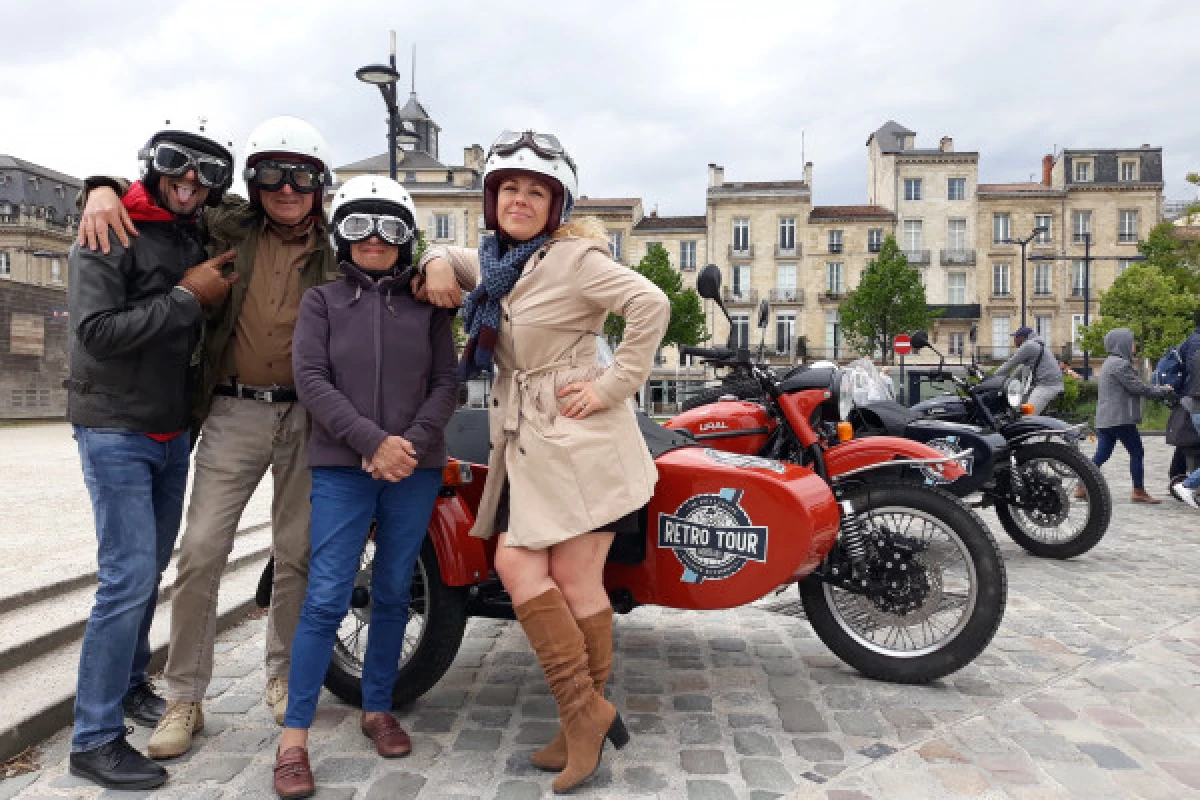 City Tour of Bordeaux in a sidecar - Bonjour Fun