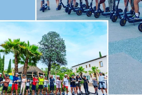 Visit of Fréjus-Saint-Raphael by electric scooter - Bonjour Fun